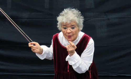 Eva Weiss erweckte die Bremer Stadtmusikanten zum Leben. Foto: Privat