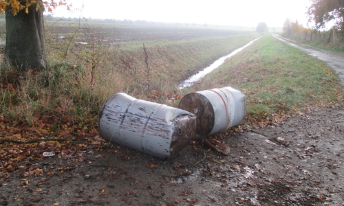 Umweltdelikt Meinersen. Foto: Polizei