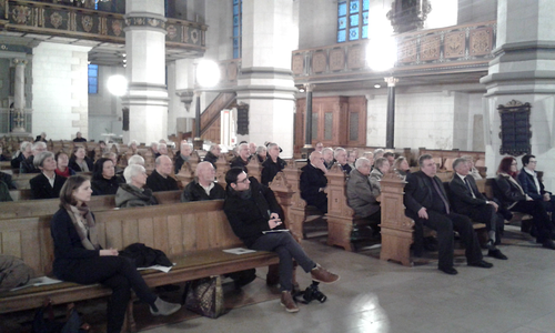 Auftakt des Themenjahrs in der Hauptkirche BMV. Foto: privat