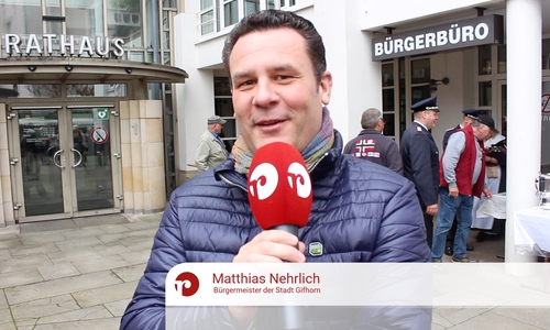 Auch Bürgermeister Nehrlich machte beim Stadtradeln mit. Foto: Sandra Zecchino