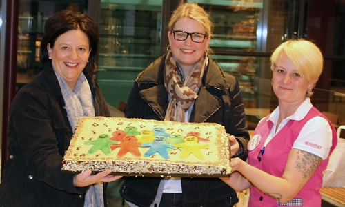 Es gab leckere Köstlichkeiten von der Richter Altstadtbäckerei für die Kita Fümmelse. Foto: Kita Fümmelse