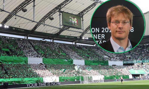 VfL-Geschäftsführer Tim Schumacher mahnt zu Ruhe und Geschlossenheit. Die Fans planen einen Boykott. Foto: Agentur Hübner
