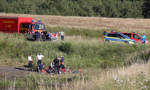 Der 26-Jährige wurde erfolgreich reanimiert, verstarb aber später im Krankenhaus. Fotos: aktuell24/BM