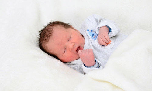Willkommen: Milan- Giovanni Piras. Foto: babysmile24.de