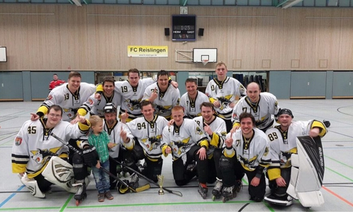 Das Wolfsliner Inlinehockey-Team. Foto: Verein
