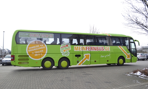 Der Fernbusanbieter MeinFernbus FlixBus ist weiter auf Wachstumskurs. Dadurch ergeben sich auch für Braunschweig und Wolfenbüttel viele neue innerdeutsche und europäische Verbindungen. Foto: Unternehmen