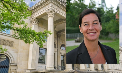 "Der erst kürzlich neu eröffnete Plenarsaal hat etwas würdevolles". Foto: Tom Figiel/CDU