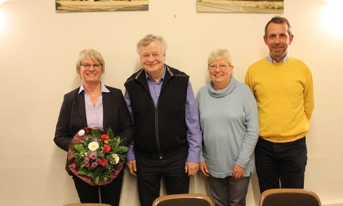 Der neue Vorstand von links: Ulrike Jungkurth, Jürgen Lingelbach, Anni Puttkammer, Ralf Eilers. Foto: Privat