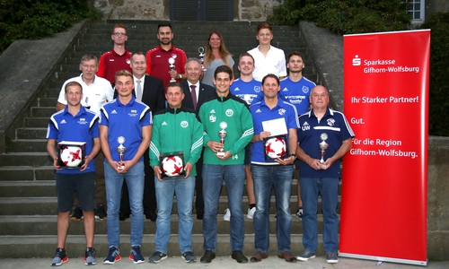  Sieger-Mannschaften ausGifhorn.<br><aside><div class=
