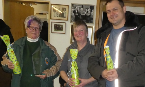 Heidrun Kositza, Silke Middeke und Peter Rudas. Foto: SG-Wolfsburg