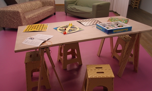 Spielenachmittage in der Städtischen Gallerie. Foto: Stadt Wolfsburg