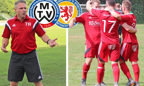 Große Vorfreude auf den Ligastart gegen Eintracht Braunschweig U23 bei Michael Nietz (li.) und seinem MTV Wolfenbüttel. Fotos: Frank Vollmer