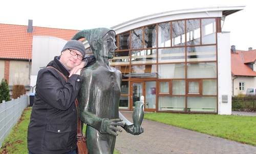 Dag Wachsmann war über zehn Jahre der Mensch gewordene Till Eulenspiegel - nun hört er auf. Foto: Marian Hackert