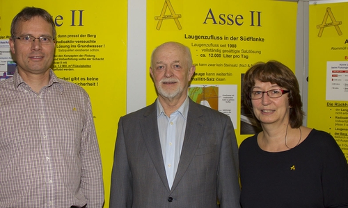 Dipl. Ing. Udo Dettmann (aufpASSEn Vorstand), Dr. Frank Hoffmann (AGO-Mitglied), Heike Wiegel (aufpASSEn Vorstand). Foto: Privat