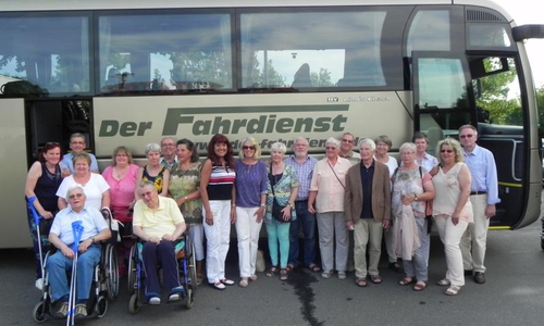 Die Reise startete am Jugendgästehaus. Foto: MS-Selbsthilfegruppe Wolfenbüttel
