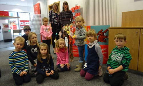 Die Kinder der Kita Flechtorf halfen . Foto: Kita Flechtorf