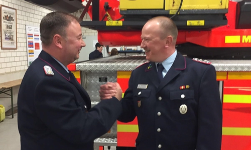 Michael Beyer wird neuer Zugführer des Bad Harzburger Löschzuges. Foto: Feuerwehr Bad Harzburg