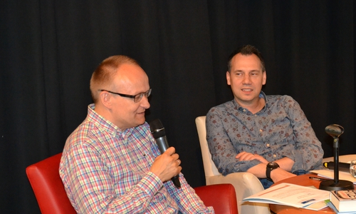 Sebastian Fitzek in Wolfenbüttel. Foto: Bundesakademie für Kulturelle Bildung Wolfenbüttel