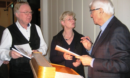 Günther Lamprecht stellte sein Buch "Dorfrundgänge in Abbenrode" vor. Foto: Holger Dietze