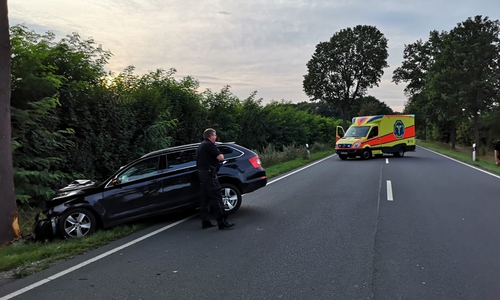 Die B214 ist bis auf Weiteres nur einspurig befahrbar. Foto: Aktuell24(kr)