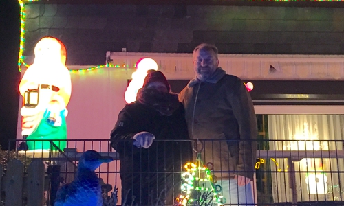  Kerstin Hammer mit Ehemann Hartmut.