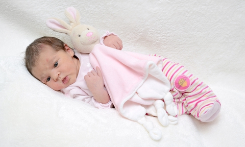 Herzlich Willkommen: Malie Lagelbauer. Foto: babysmile24.de