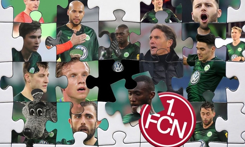 Großes Personalpuzzle für Bruno Labbadia vor dem vorletzten Heimspiel der Saison. Fotos: Agentur Hübner/Grafik: Vollmer
