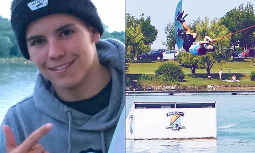 Wakeboarder Oliver Ullrich setzt sich international durch. Fotos: privat