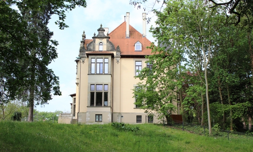 Die Villa Seeliger. Archivbild