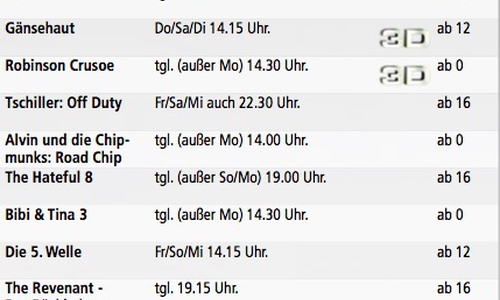 Kinoprogramm vom 18. bis 23. Februar. Foto: CineStar