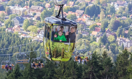 Die Seilbahn in Hahnenklee schaffte es auf Anhieb auf Platz 8 der Focus-Rangliste. Foto: ErlebnisBocksBerg Hahnenklee GmbH & Co.KG