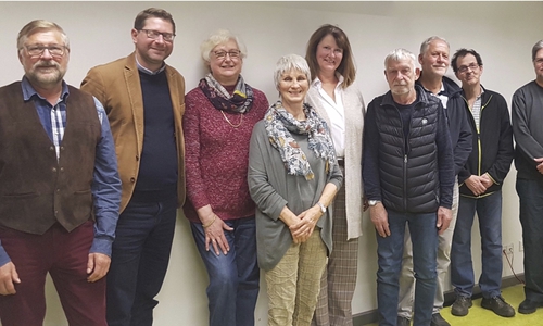 Der neue Vorstand des Fördervereins Neuerkerode hat sich einiges vorgenommen: Hansgert Eberle, Marco Kelb, Brigitte Kolbe, Heidrun Näht, Gunda Horsmans, Dieter Büto, Udo Hasenfuß, Ralf-Dieter Kürschner, Andreas Krengel (v. li.). Foto: Förderverein Neuerkerode