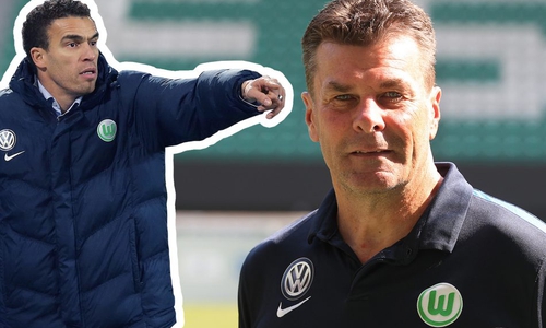 Suspendierte Philipp Wollscheid: Valerien Ismaël (li.). Ist Hecking (re.) ein Thema in Gladbach? Foto: Agentur Hübner 2