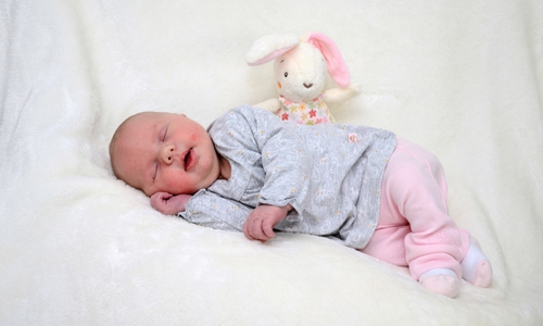 Willkommen, Hanna. Foto: babysmile24.de

