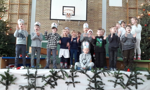 Auch die Schülerinnen und Schüler der Sandbachschule sorgen für gute Stimmung. Foto: privat
