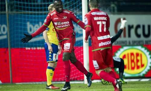 Heiß umworben: Oostendes Landry Nany Dimata. Foto: Imago/Belga
