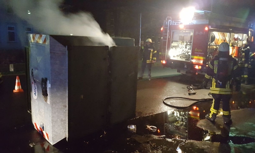 Die Einsatzkräfte konnten das Feuer schnell löschen. Foto: Feuerwehr Wolfenbüttel