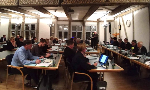 Im vergangenen Jahr kam der Rat der Stadt zu fünf Ratssitzungen zusammen. 88 Bürger nahmen daran teil. Foto: Werner Heise 