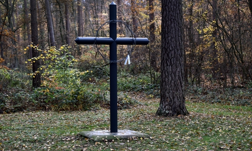 Gedenkort im Wolfsburger Moor 2018. Foto: Lars landmann