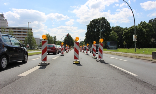 Wenn der Beton ausgehärtet ist, gehen die Reparaturmaßnahmen weiter. Foto: Jan Weber