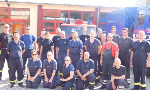 Fahrsicherheitstraining der Feuerwehr. Foto: Privat