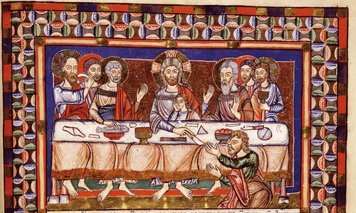 Evangeliar Heinrichs des Löwen, Handschrift in der HAB, Foto: Privat