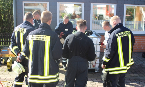Gemeinsame Ausbildung. Foto: Andreas Meißner