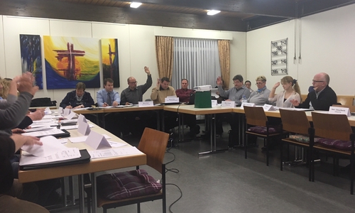 Der Ortsrat tagte am heutigen Donnerstag im Gemeindesaal der Kirche in Bleckenstedt. Foto: Alexander Dontscheff