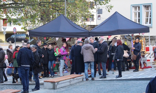Der Ägidienmarkt wurde nach umfangreichen Umbauarbeiten feierlich eingeweiht. Fotos: Marian Hackert