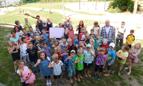 Im Rahmen der Ganztagsbetreuung sind Kinder der Gemeinde Lehre gestern gut in die Ferien gestartet, in den nächsten Wochen wartet ein buntes Programm auf sie. Foto: Gemeinde Lehre