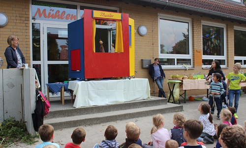 Buntes Fest rund um die Kartoffel. Foto: Gemeinde Lehre
