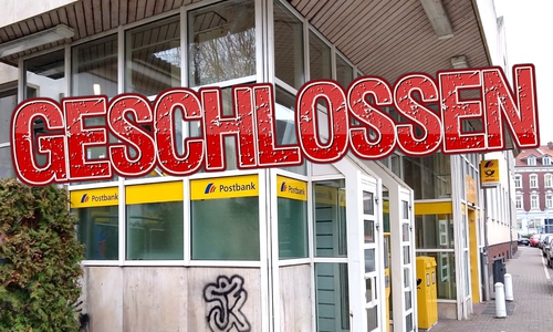 Die Postbank bleibt am Wochenende vorerst geschlossen. Foto: Werner Heise/Archiv