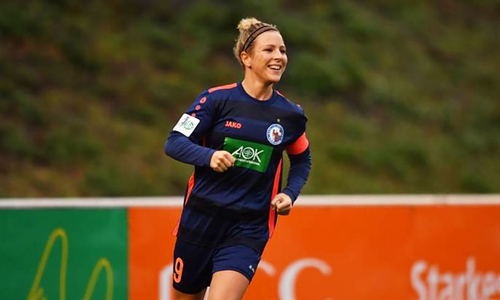 Kommt im Sommer zum VfL Wolfsburg: Svenja Huth. Foto: imago/foto2press