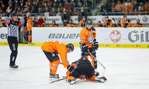 Verletzungspech bei den Grizzlys. Foto: Reinelt/Presseblend.de/Archiv